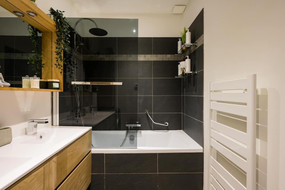 Stylish New 1 Bedroom Apartment In Juan Les Pins Antibes Buitenkant foto