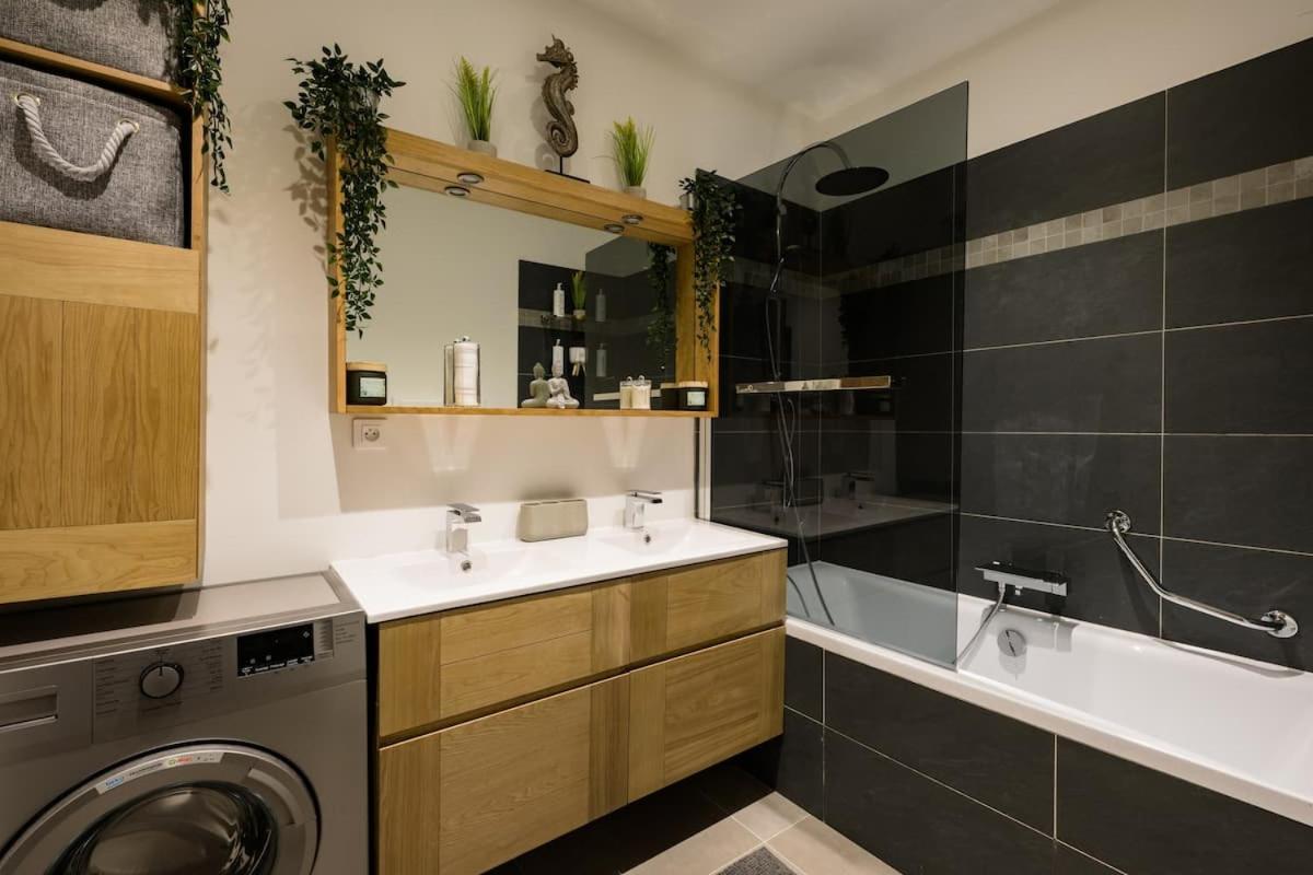 Stylish New 1 Bedroom Apartment In Juan Les Pins Antibes Buitenkant foto